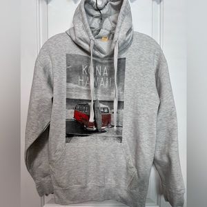 Kona Hawaii VW Bus Hooded Sweatshirt. Size S